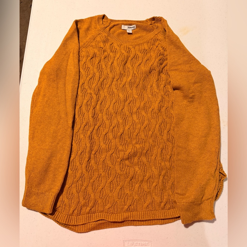 Sonoma Women's Sweater in Mustard